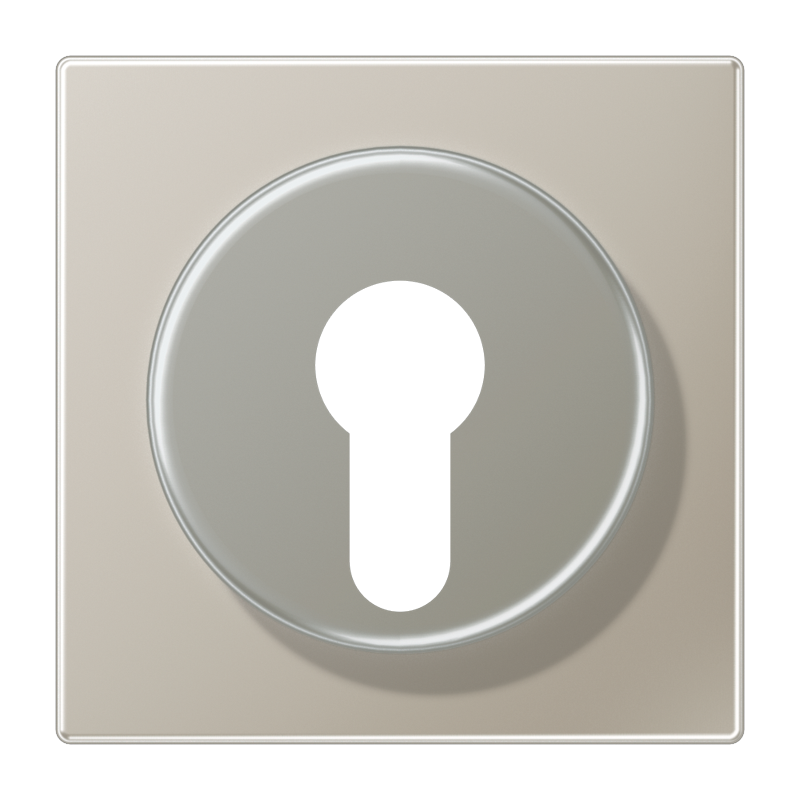 CJC Systems - Plaque version FLAT 1 bouton poussoir KNX