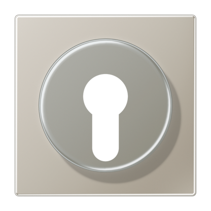 CJC Systems - Plaque version FLAT 1 bouton poussoir KNX