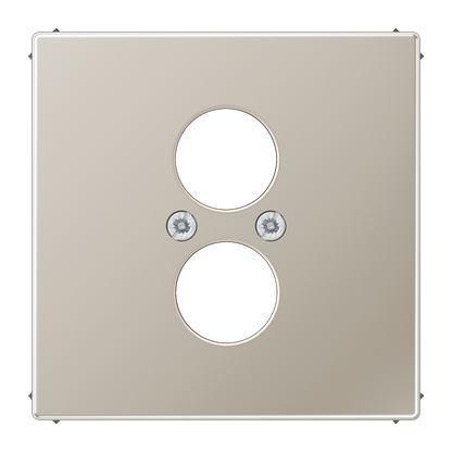 CJC Systems - Plaque version FLAT 1 bouton poussoir KNX