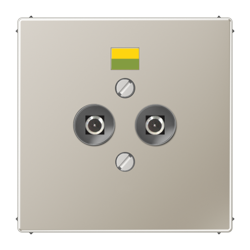 CJC Systems - Plaque version FLAT 1 bouton poussoir KNX