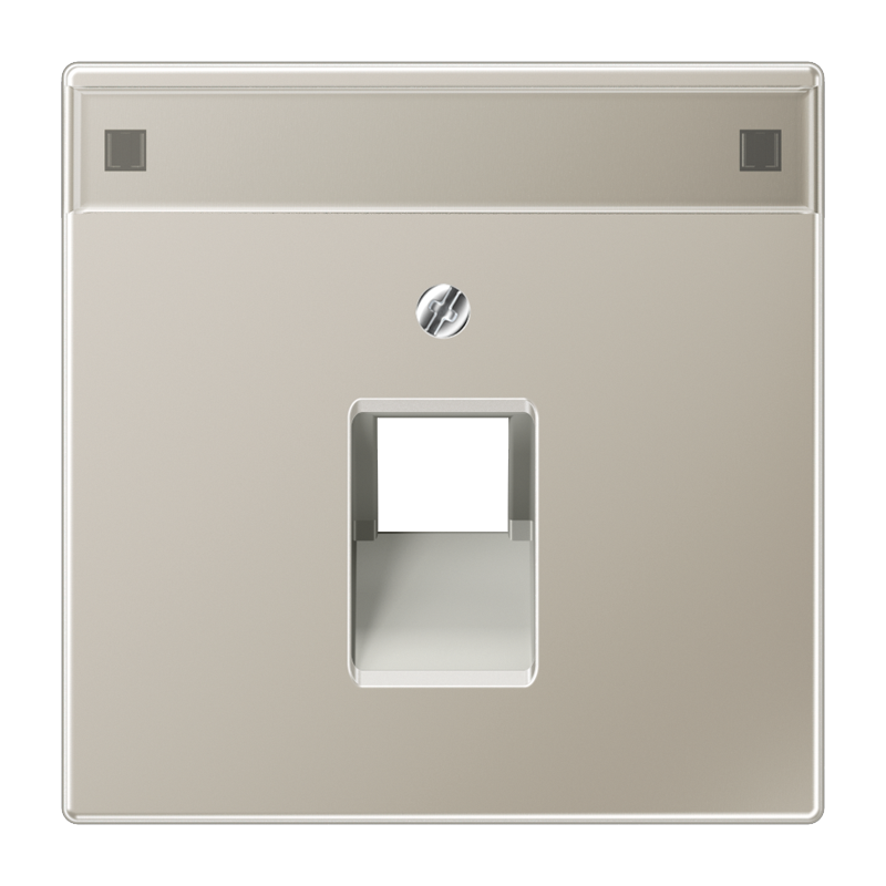 CJC Systems - Plaque version FLAT 1 bouton poussoir KNX