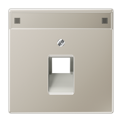 CJC Systems - Plaque version FLAT 1 bouton poussoir KNX