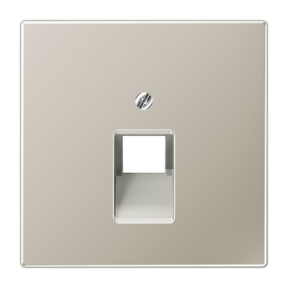 CJC Systems - Plaque version FLAT 1 bouton poussoir KNX