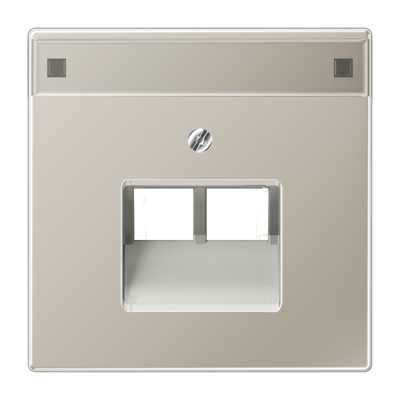CJC Systems - Plaque version FLAT 1 bouton poussoir KNX
