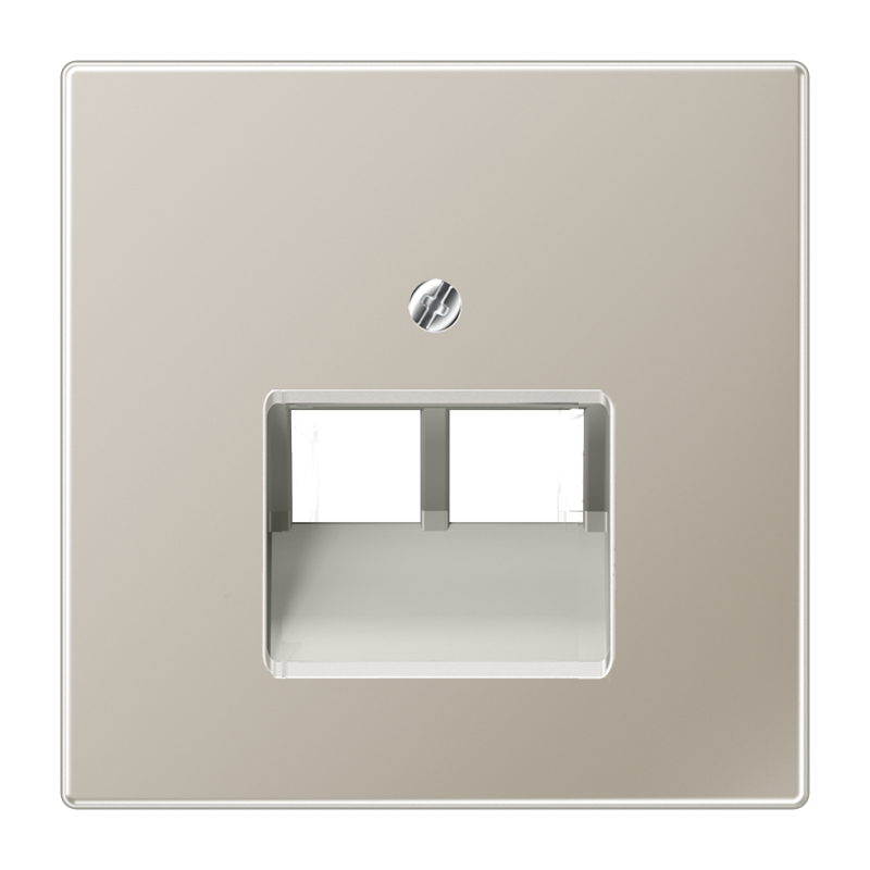 CJC Systems - Plaque version FLAT 1 bouton poussoir KNX