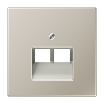 CJC Systems - Plaque version FLAT 1 bouton poussoir KNX