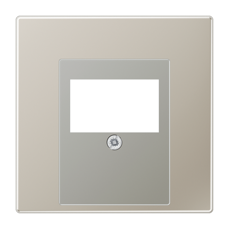 CJC Systems - Plaque version FLAT 1 bouton poussoir KNX