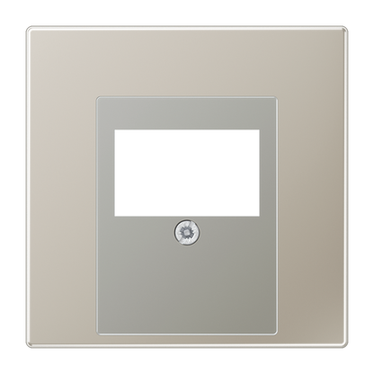 CJC Systems - Plaque version FLAT 1 bouton poussoir KNX