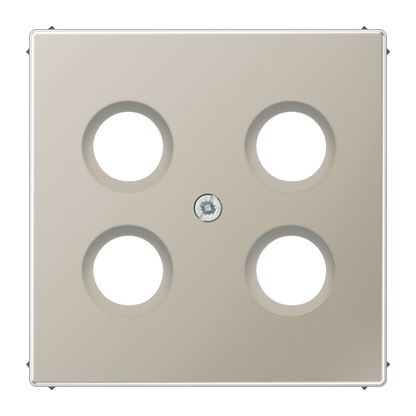 CJC Systems - Plaque version FLAT 1 bouton poussoir KNX