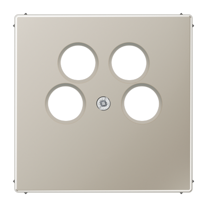 CJC Systems - Plaque version FLAT 1 bouton poussoir KNX