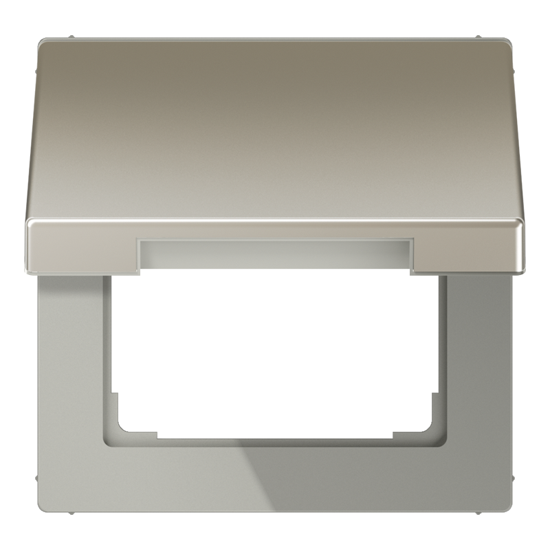 CJC Systems - Plaque version FLAT 1 bouton poussoir KNX