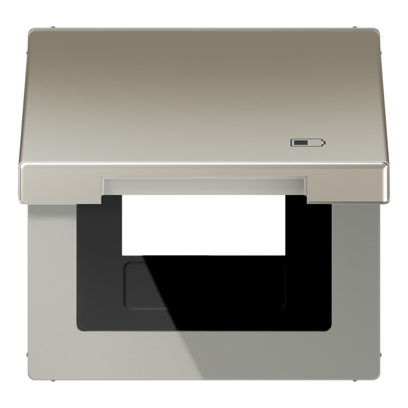 CJC Systems - Plaque version FLAT 1 bouton poussoir KNX