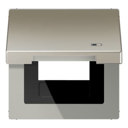 CJC Systems - Plaque version FLAT 1 bouton poussoir KNX