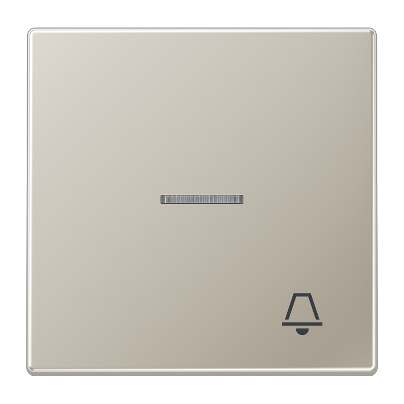 CJC Systems - Plaque version FLAT 1 bouton poussoir KNX