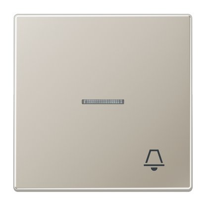 CJC Systems - Plaque version FLAT 1 bouton poussoir KNX
