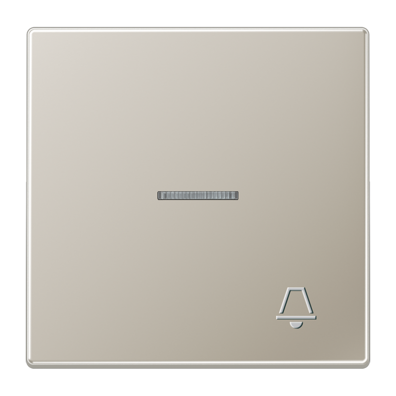 CJC Systems - Plaque version FLAT 1 bouton poussoir KNX