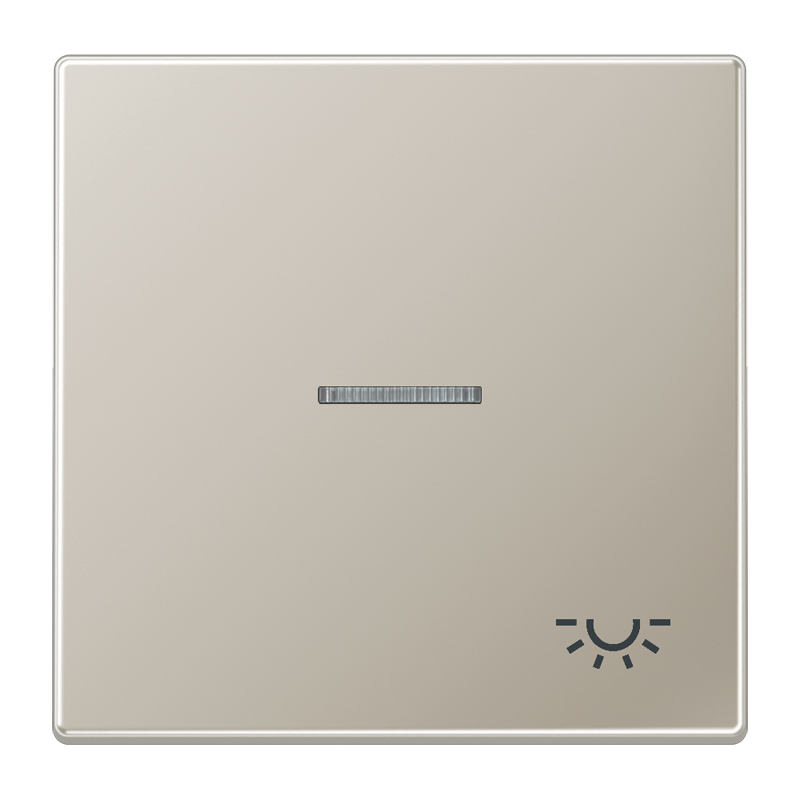 CJC Systems - Plaque version FLAT 1 bouton poussoir KNX