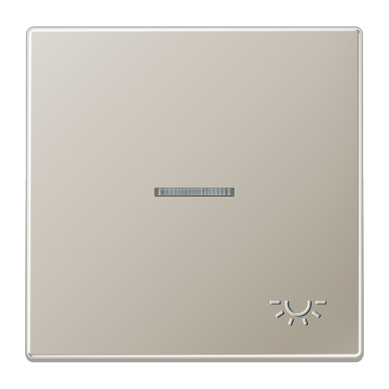 CJC Systems - Plaque version FLAT 1 bouton poussoir KNX