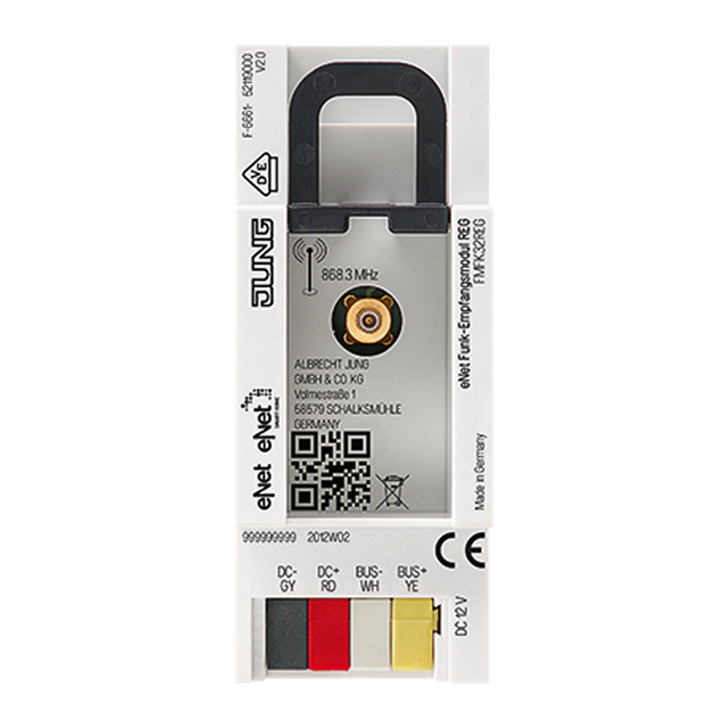 CJC Systems - Plaque version FLAT 2-4 boutons poussoir KNX