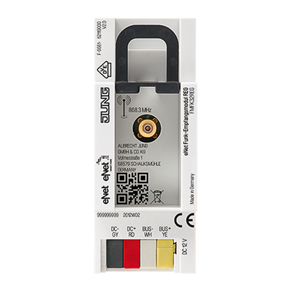 CJC Systems - Plaque version FLAT 2-4 boutons poussoir KNX