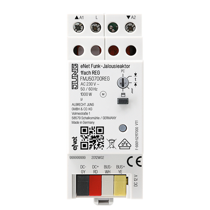 CJC Systems - Plaque version FLAT 2-4 boutons poussoir KNX