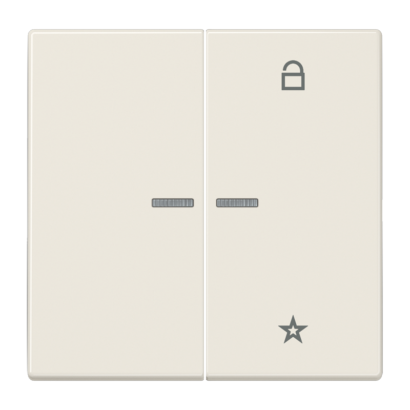CJC Systems - Plaque version FLAT 2-4 boutons poussoir KNX