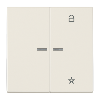 CJC Systems - Plaque version FLAT 2-4 boutons poussoir KNX