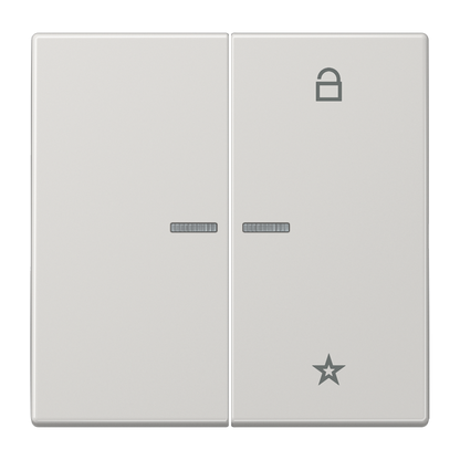 CJC Systems - Plaque version FLAT 2-4 boutons poussoir KNX