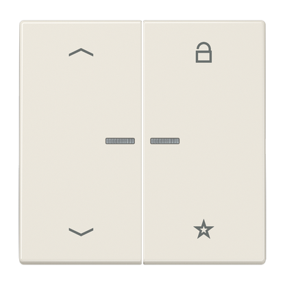 CJC Systems - Plaque version FLAT 2-4 boutons poussoir KNX