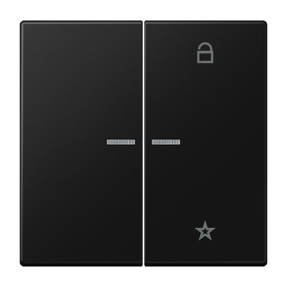 CJC Systems - Plaque version FLAT 2-4 boutons poussoir KNX