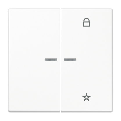 CJC Systems - Plaque version FLAT 2-4 boutons poussoir KNX
