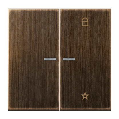 CJC Systems - Plaque version FLAT 2-4 boutons poussoir KNX