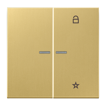 CJC Systems - Plaque version FLAT 2-4 boutons poussoir KNX