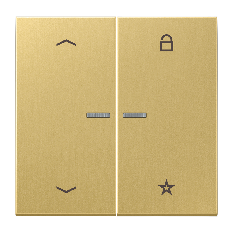 CJC Systems - Plaque version FLAT 2-4 boutons poussoir KNX