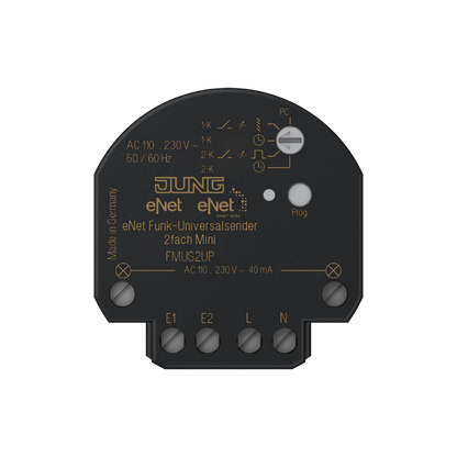 CJC Systems - Plaque version FLAT 2-4 boutons poussoir KNX