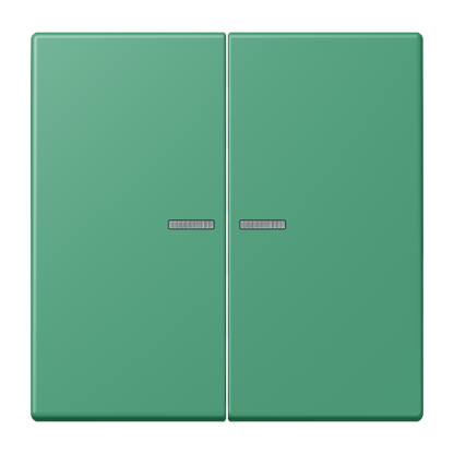 CJC Systems - Plaque version FLAT 4 boutons poussoir KNX