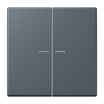 CJC Systems - Plaque version FLAT 4 boutons poussoir KNX