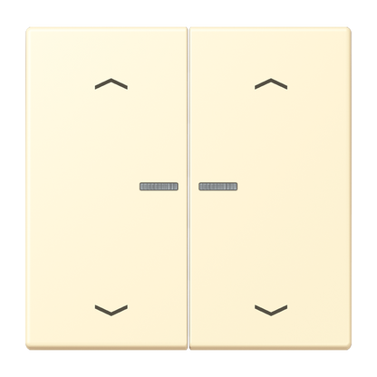 CJC Systems - Plaque version FLAT 4 boutons poussoir KNX