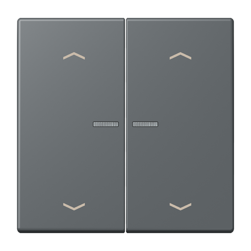 CJC Systems - Plaque version FLAT 4 boutons poussoir KNX