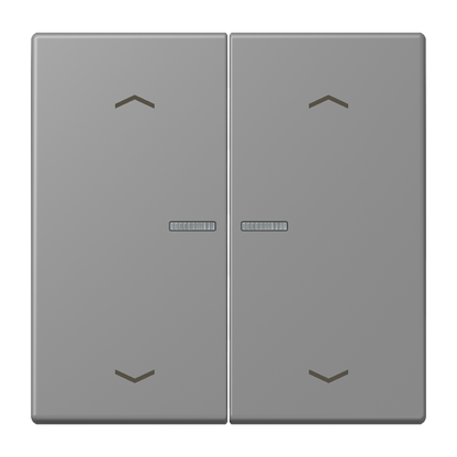 CJC Systems - Plaque version FLAT 4 boutons poussoir KNX