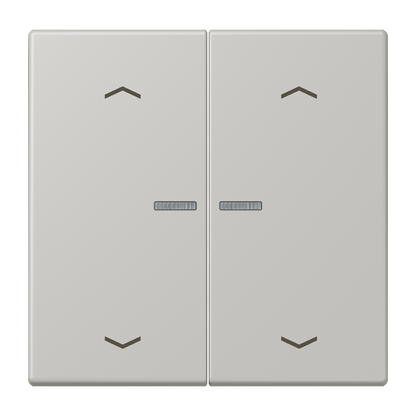 CJC Systems - Plaque version FLAT 4 boutons poussoir KNX