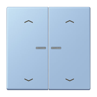 CJC Systems - Plaque version FLAT 4 boutons poussoir KNX
