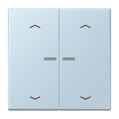 CJC Systems - Plaque version FLAT 4 boutons poussoir KNX
