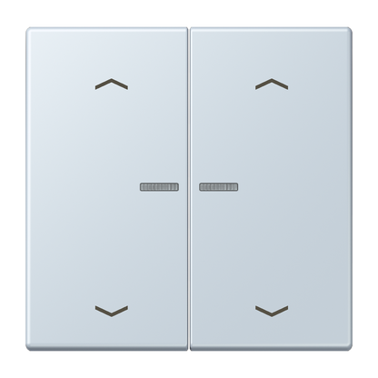 CJC Systems - Plaque version FLAT 4 boutons poussoir KNX