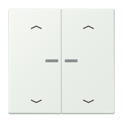 CJC Systems - Plaque version FLAT 4 boutons poussoir KNX