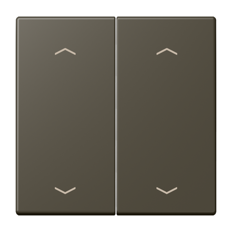 CJC Systems - Plaque version FLAT 5 boutons poussoir carré