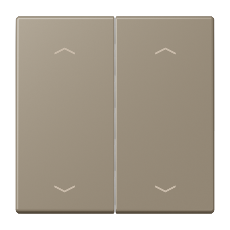 CJC Systems - Plaque version FLAT 5 boutons poussoir carré