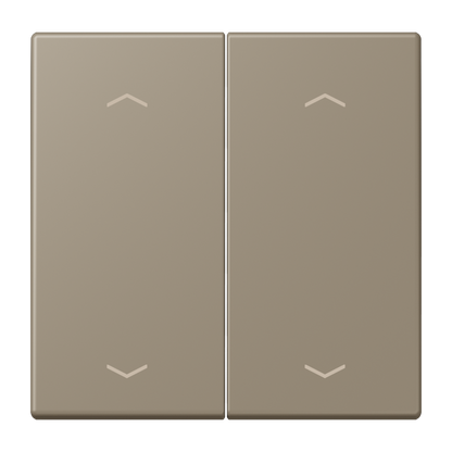 CJC Systems - Plaque version FLAT 5 boutons poussoir carré