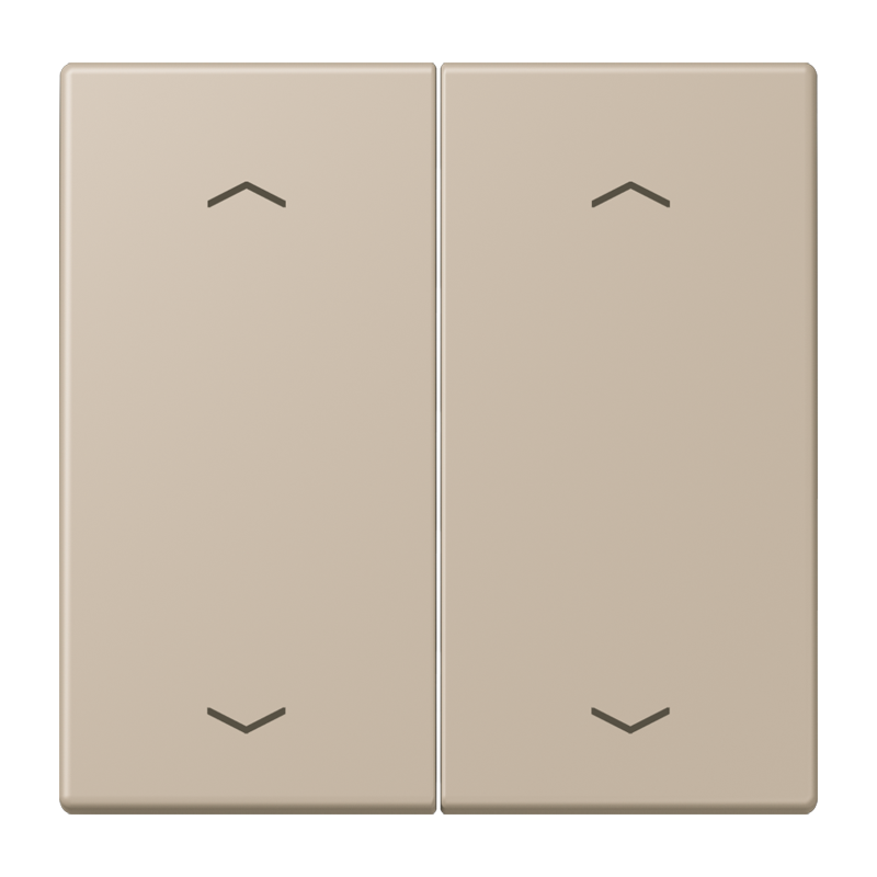 CJC Systems - Plaque version FLAT 5 boutons poussoir carré
