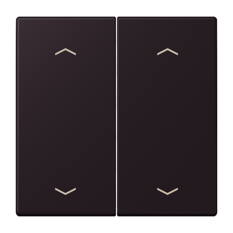 CJC Systems - Plaque version FLAT 5 boutons poussoir carré